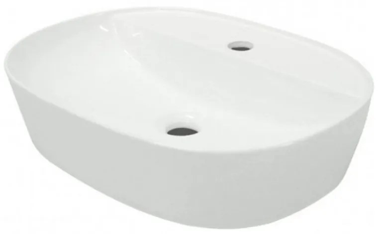 Lavoar ceramic KR-860 cu design pentru instalare pe blat