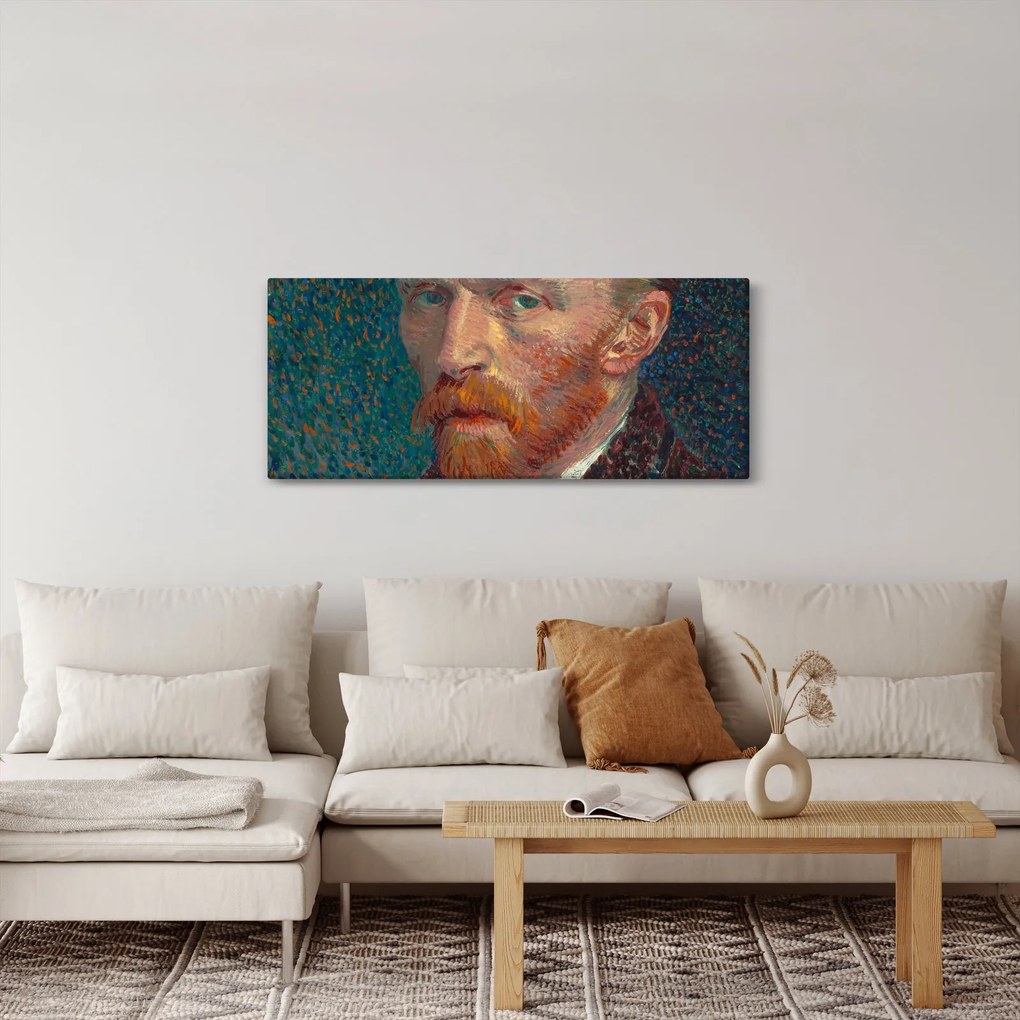 Tablou - Vincent van Gogh, Self-Portrait, reproducere (120x50 cm)