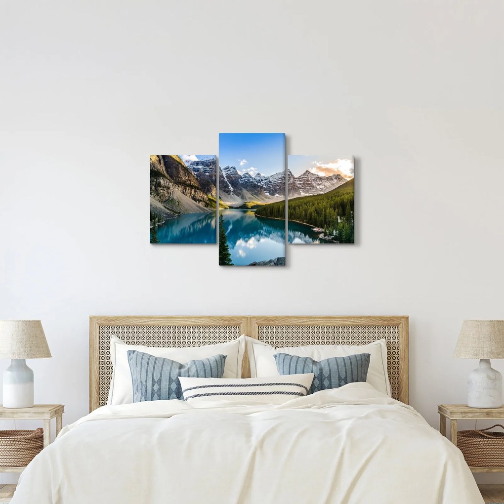 Tablou - Kanada. Parcul național Banff, Moraine Lake (90x60 cm)