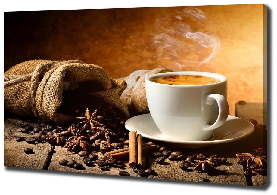 Tablou pe pânză canvas Cafea si mirodenii