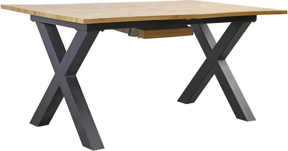 Masa extensibila design industrial Wild 180-220x90cm