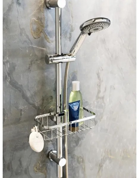 WENKO 25678100 - Coș FLORESTA, 24 x 14 cm, argintiu