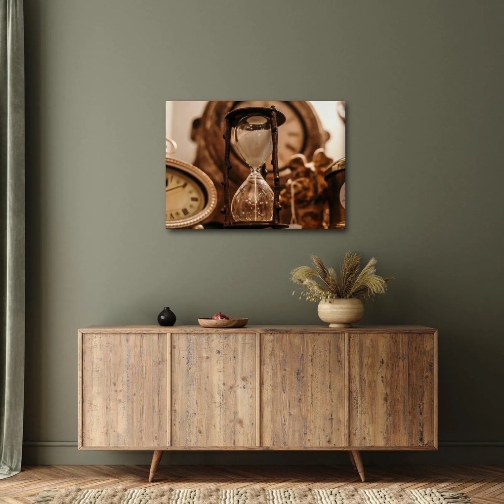 Tablou cu clepsidră (70x50 cm)