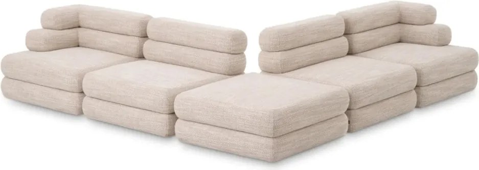 Modul pentru canapeaua design LUX Malaga-Ottoman