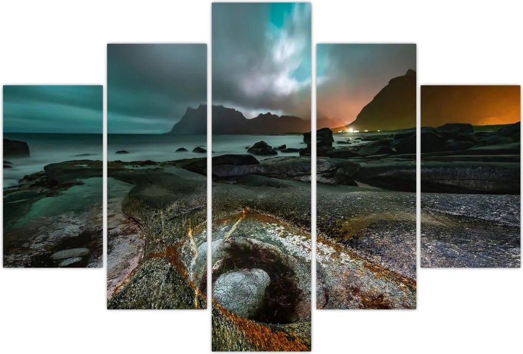 Tablou - Scena de noapte (150x105 cm)