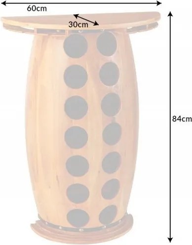 Bar Suport pentru sticle vin si pahare Bodega 85cm