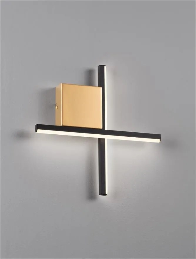 Aplica de perete cu lumina ambientala LED Cross 30cm