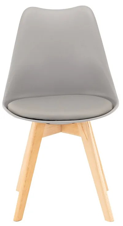 Scaun de dining Silla 6 buc în gri