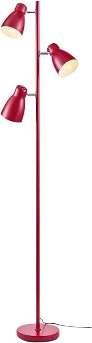 Lampadar Pateley, rosu, 166 x 42 x 42 cm, 40w
