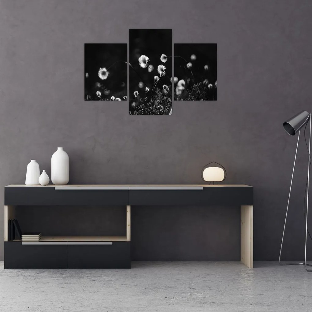 Tablou - Pajiște cu iarbă de cozonac N⁰1 (90x60 cm)