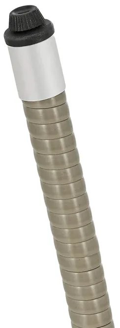 Juskys Masa rotundă Yoro din ratan Ø60 cm - gri