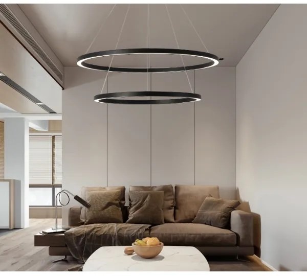 Immax NEO 07158-B80-60 - Lampă LED dimabilă FINO LED/93W/230V Tuya negru + DO