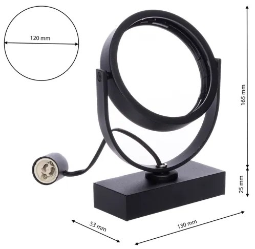 Spot LUGAR 1xAR111 - GU10/25W/230V