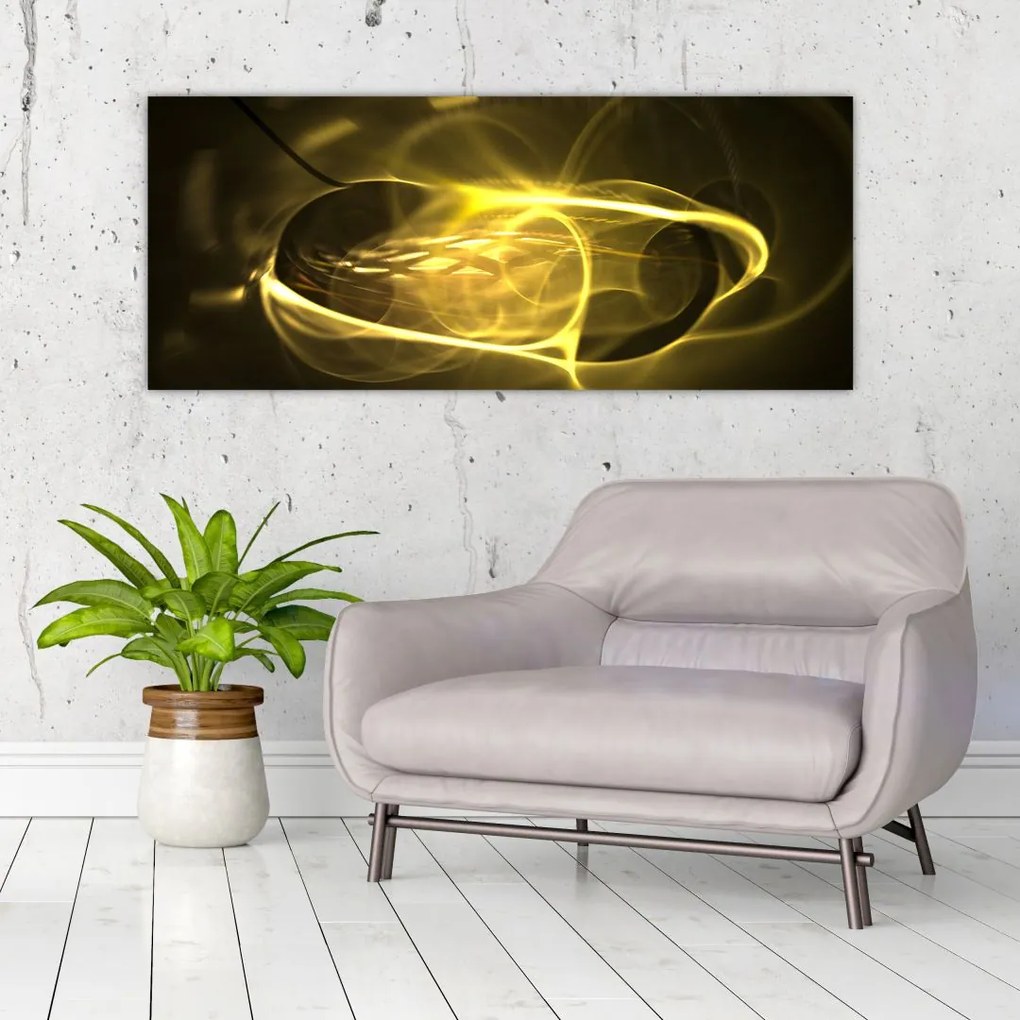 Tabloul modern abstract (120x50 cm)