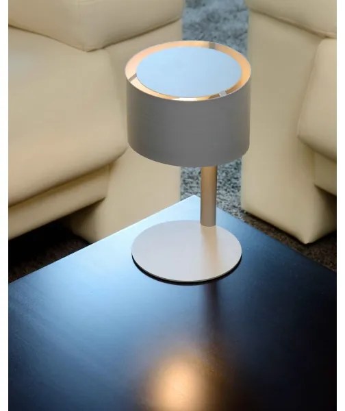 Lampă de masă Lucide 45504/01/36 KNULLE 1xE14/40W/230V gri