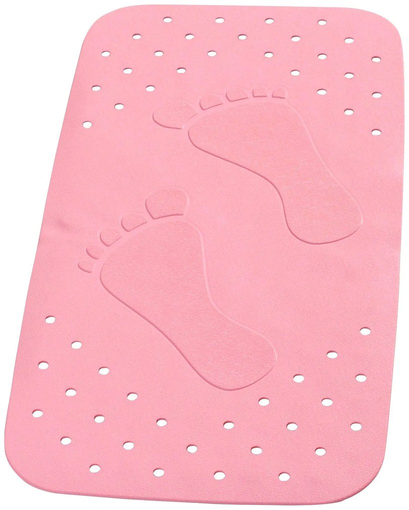 Covoras antiderapant pentru cada cu ventuze Plattfuß roz 38/72 cm