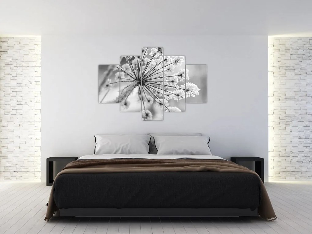 Tablou - Floare în timpul iernii (150x105 cm)