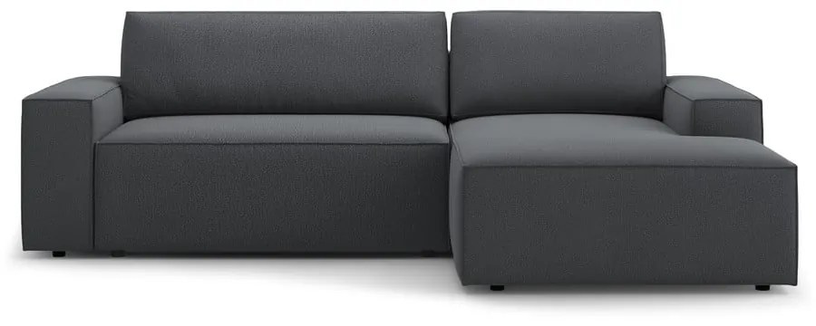 Colțar gri închis extensibil (cu colț pe partea dreaptă) Jodie – Micadoni Home