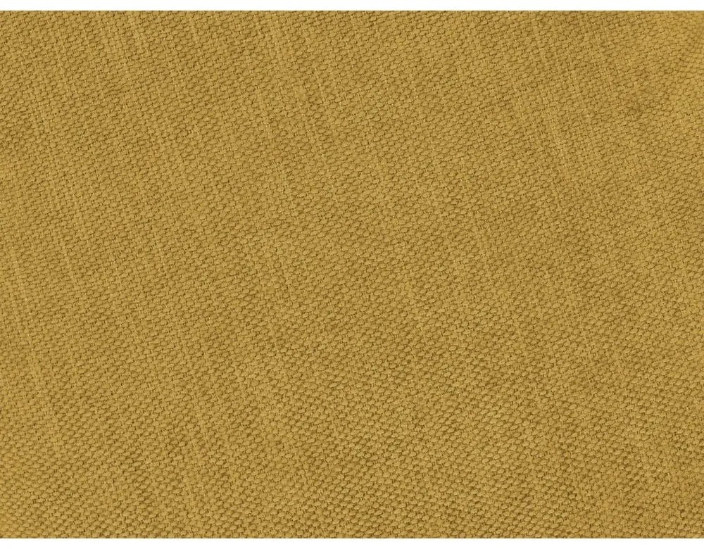 Canapea galben-muștar extensibilă/cu spațiu de depozitare 251 cm Fuji – Bobochic Paris