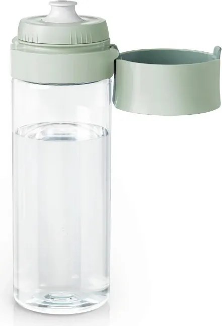 Sticlă filtrantă pentru apă Brita Fill & Go Vital, 600 ml, filtre MicroDisc, fără BPA, verde deschis