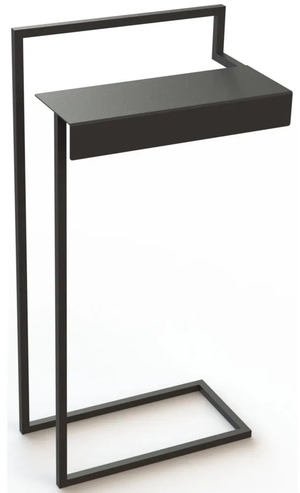 Suport freestanding Deante Mokko cu raft negru mat
