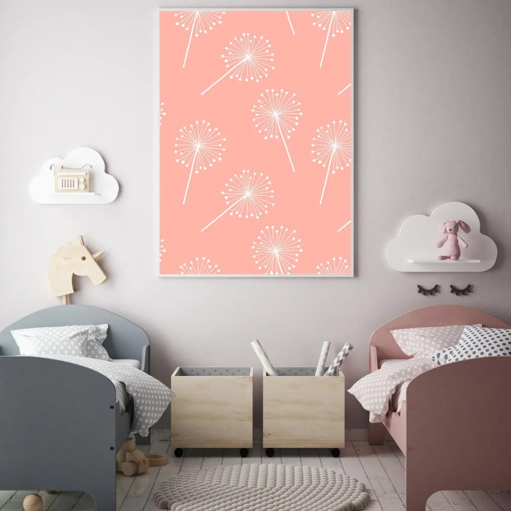 Poster - Fulgi de păpădii (A4)