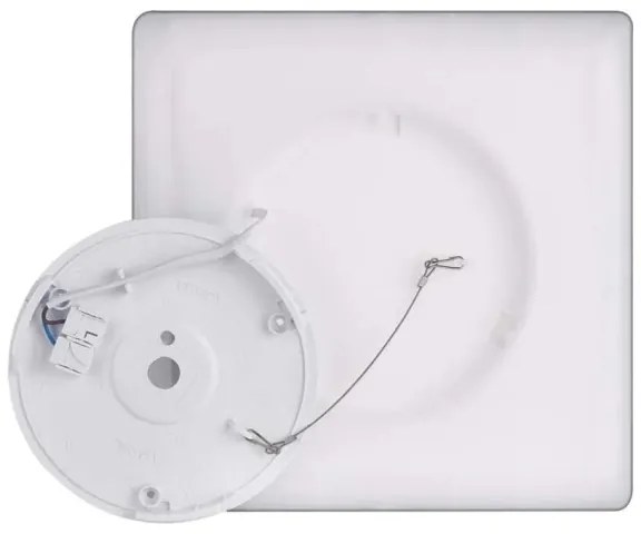 Plafonieră LED FLORI LED/18W/230V 4000K negru 29x29 cm