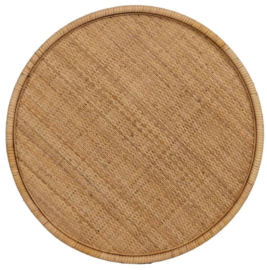 Măsuță auxiliară rotundă din ratan ø 60 cm – Ixia