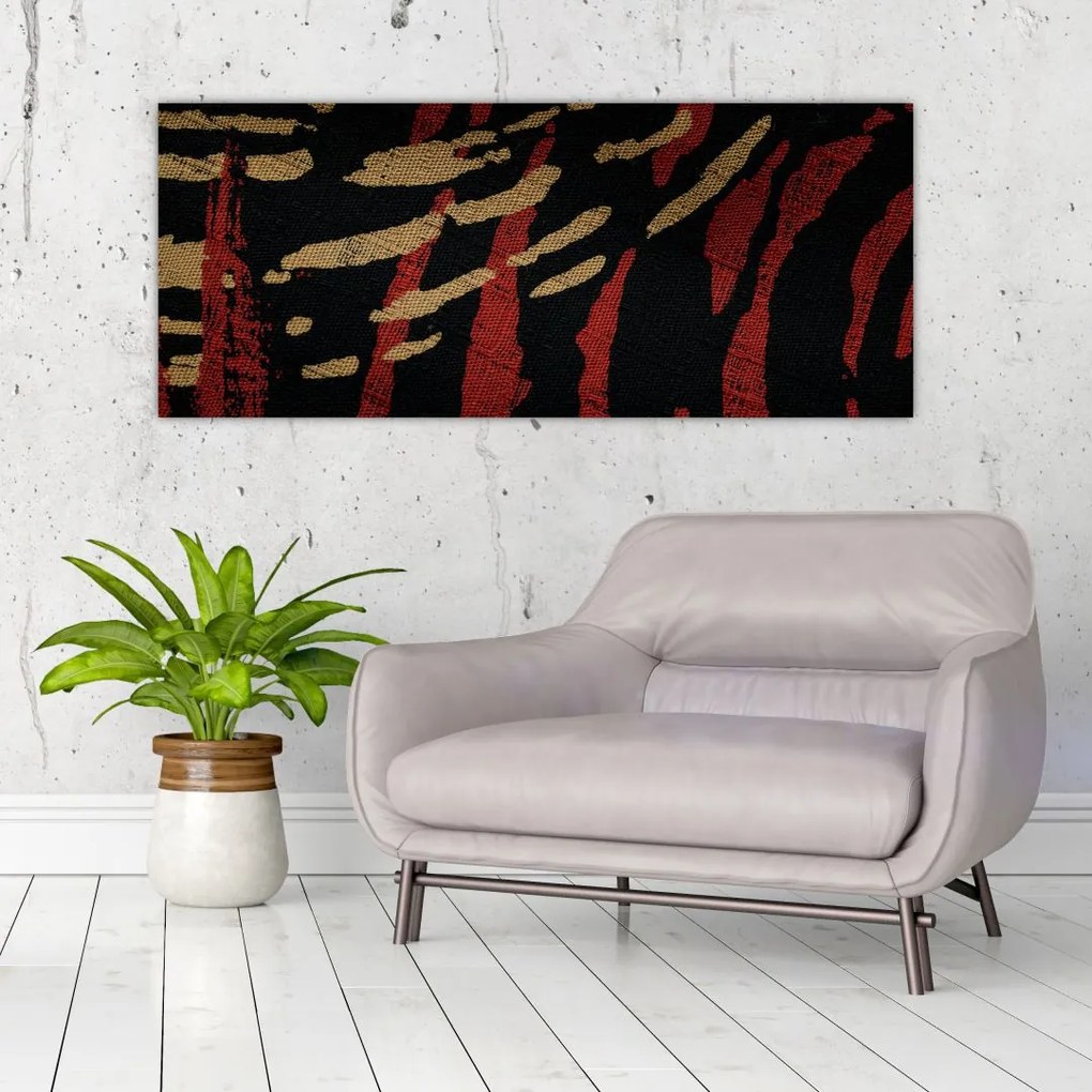 Tablou cu abstracție (120x50 cm)