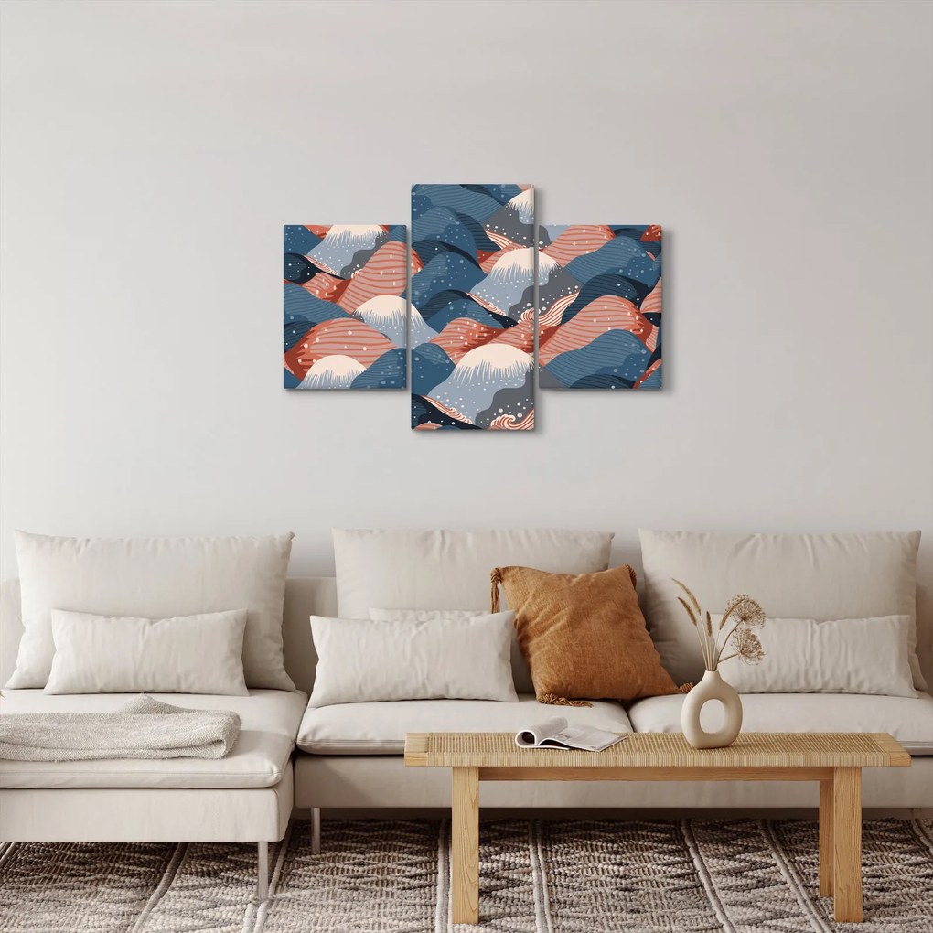 Tablou - Valuri japoneze (90x60 cm)