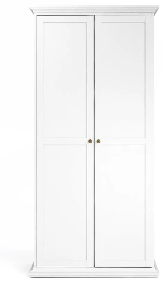 Șifonier Tvilum Paris, 96x201 cm, alb