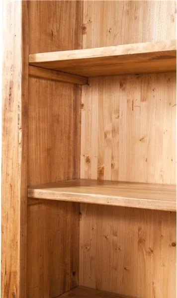 Biblioteca L108 38 H211 cm, lemn masiv