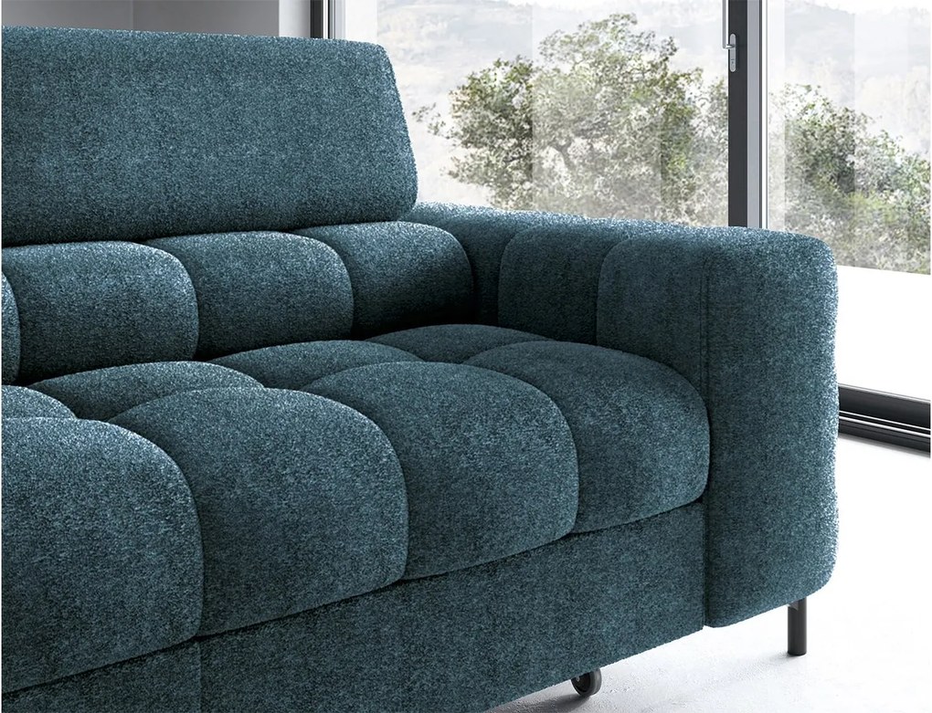 Colțar lemn masiv Ferry Extensibil Material Amore 40, 276 × 72 × 200 cm