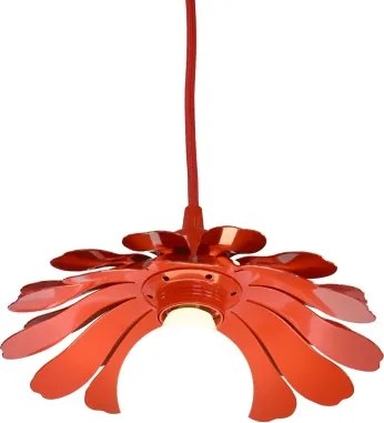 Bohemia-Design - Lustru suspendat pe cablu 1xE27/60W/230V roșu