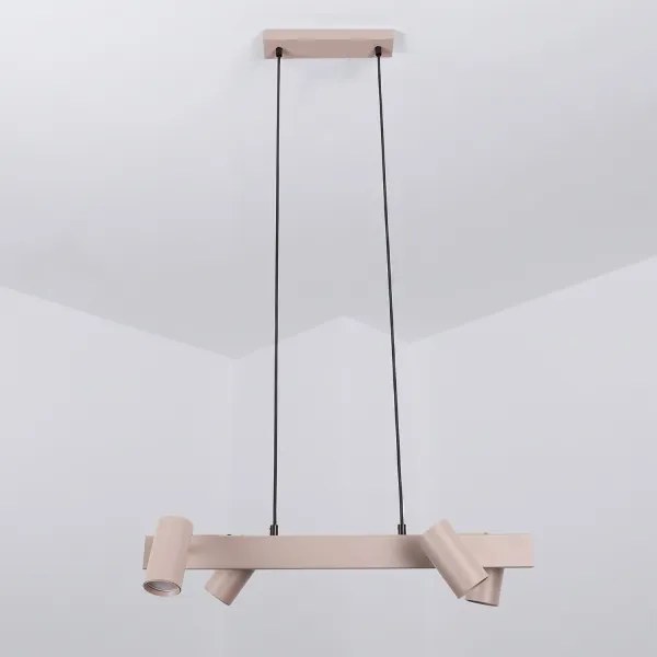 Brilagi - Lustru suspendat pe cablu SELE 4xGU10/30W/230V bej