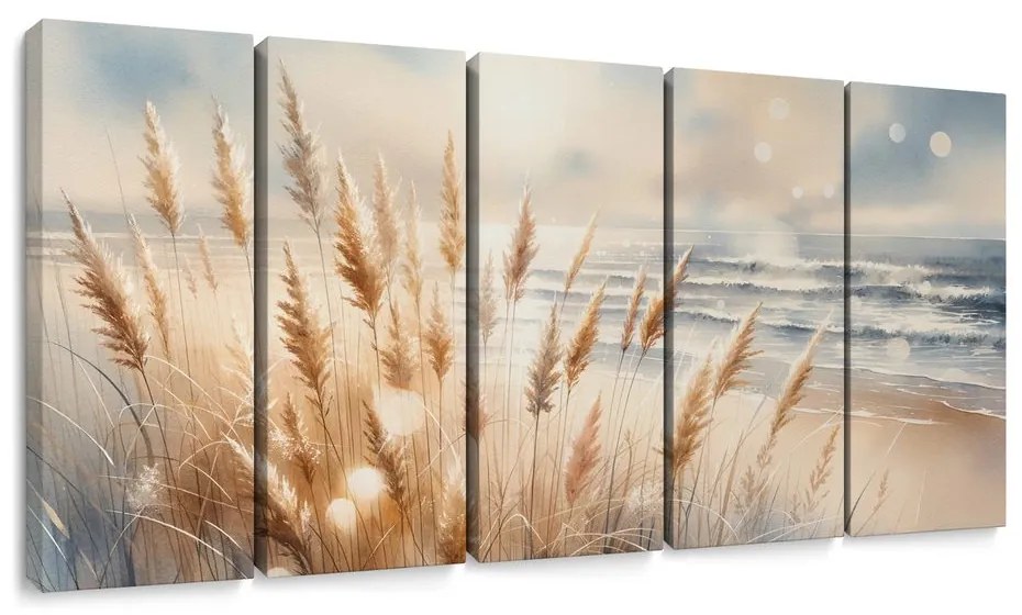 Tablou iarbă de pampas de coastă