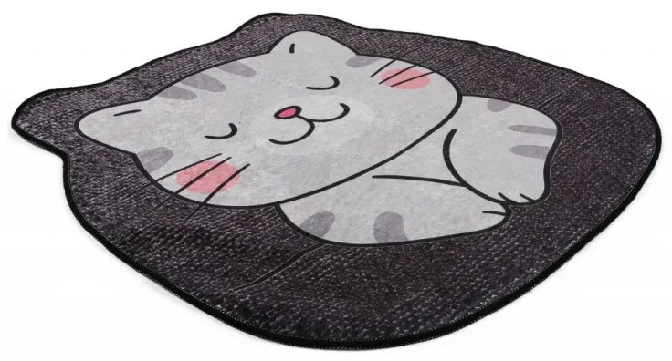 Covoraș de Baie Neko, Ø 100 cm, Multicolor