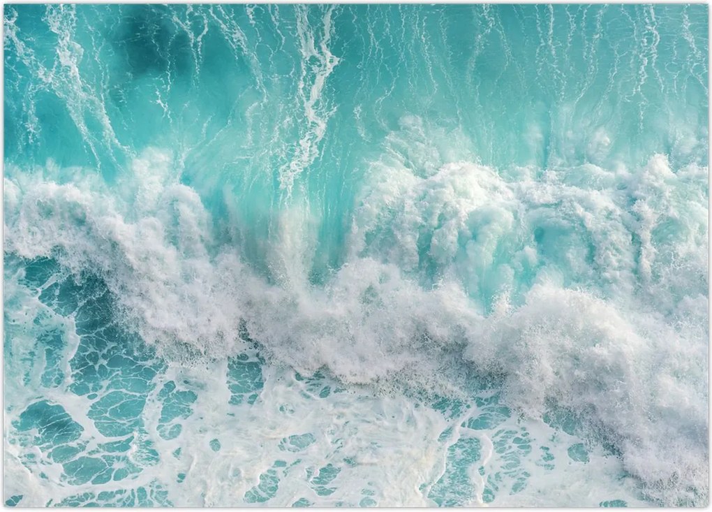 Tablou - Vedere a valurilor oceanului (70x50 cm)