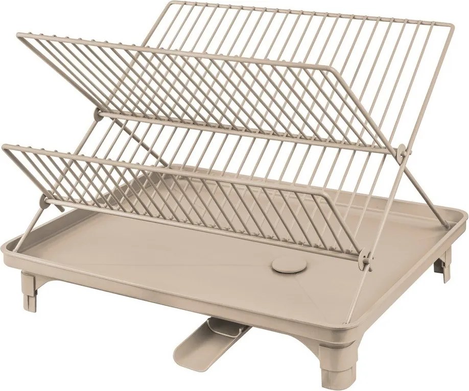 Scurgător de vase bej cu două nivele 42x29 cm Dry-It – Mette Ditmer Denmark