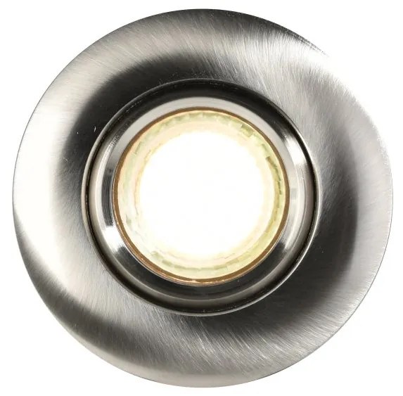 Spot incastrabil pentru baie IP44 Umberto nickel