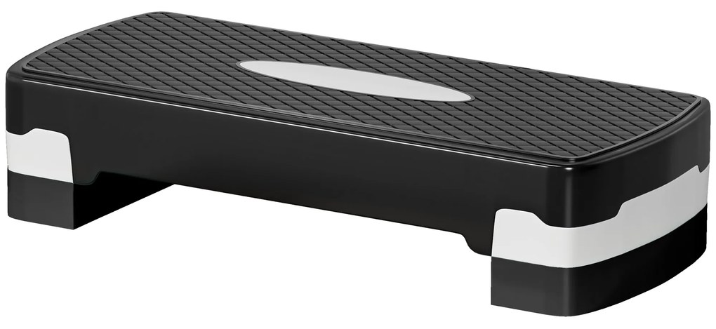 HOMCOM stepper pentru fitness si aerobic, 68x29cm, negru | Aosom Romania