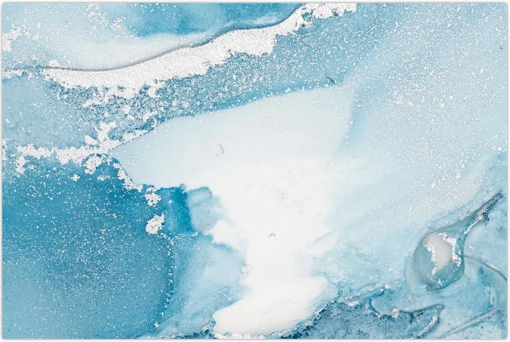 Tablou - Decor albastru (90x60 cm)