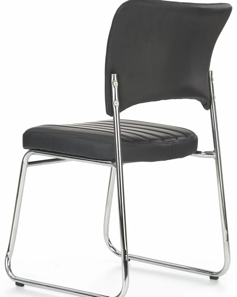 Scaun tapitat Rapid negru