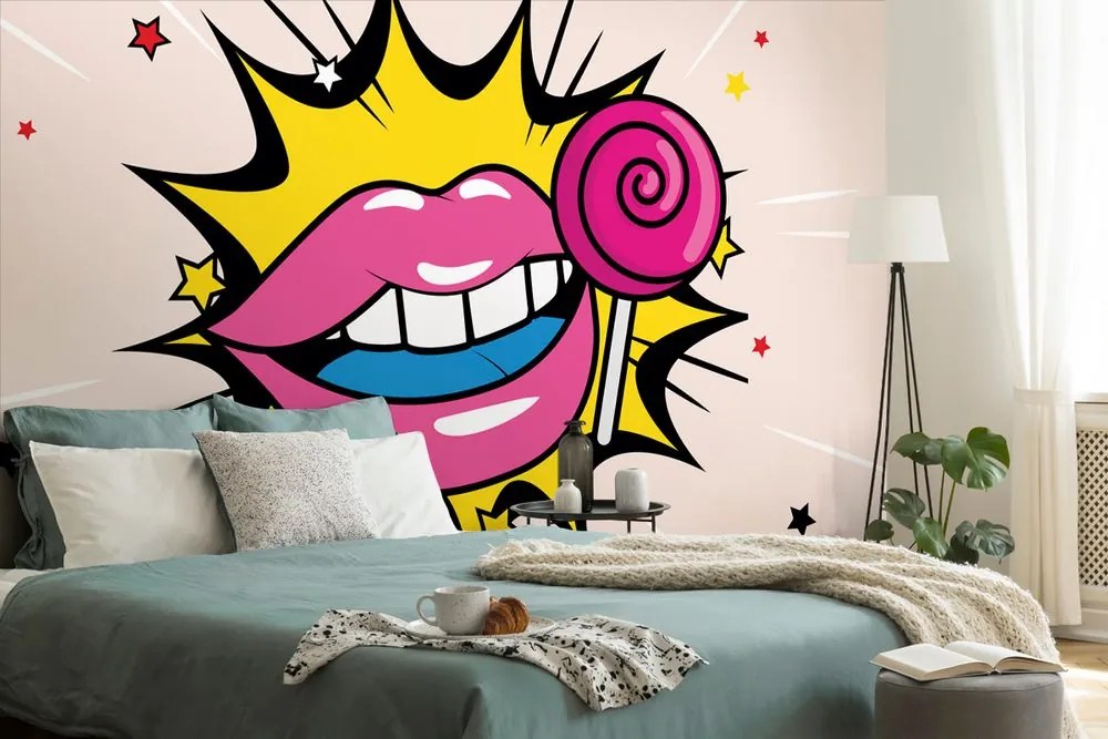 Tapet autoadeziv acadea dulce pop art