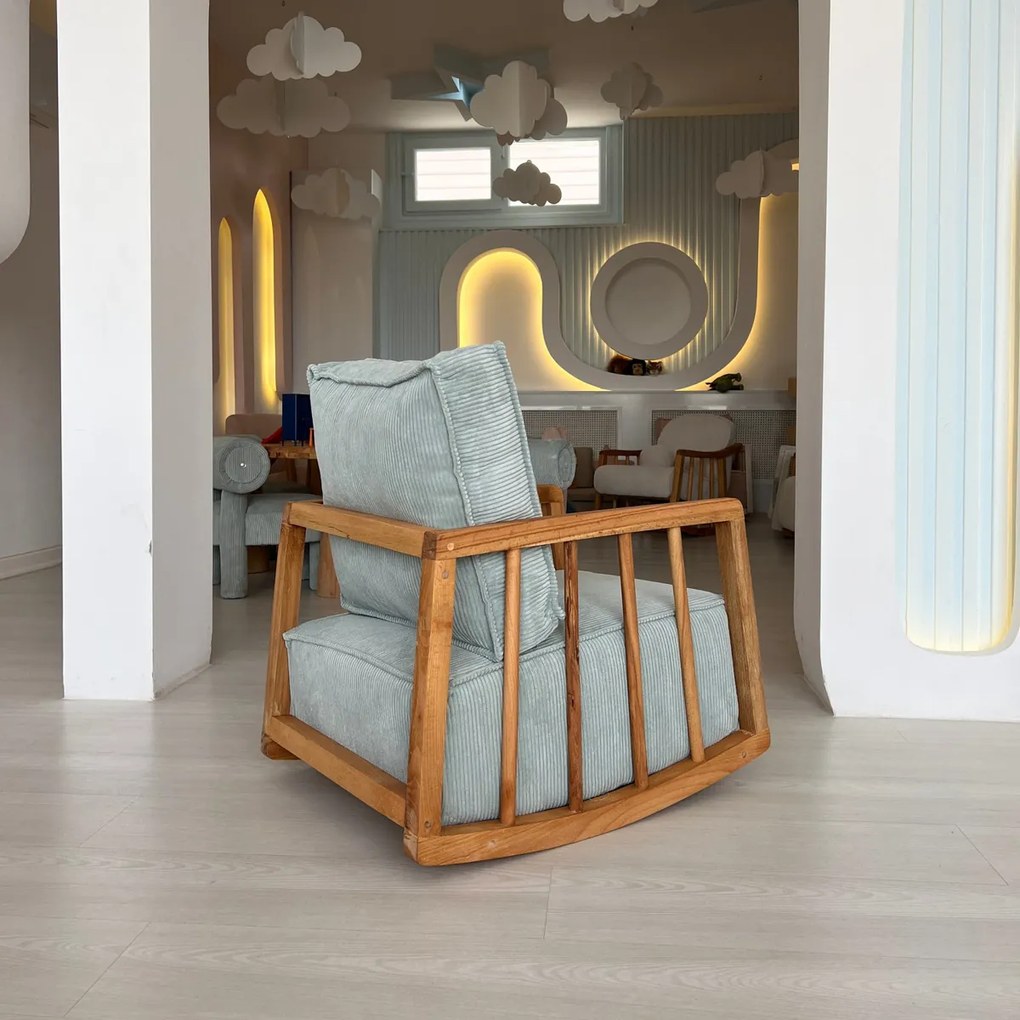 Scaun Sallanan Blue