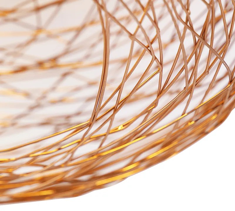 Plafoniera de design ovală din cupru - Sarella