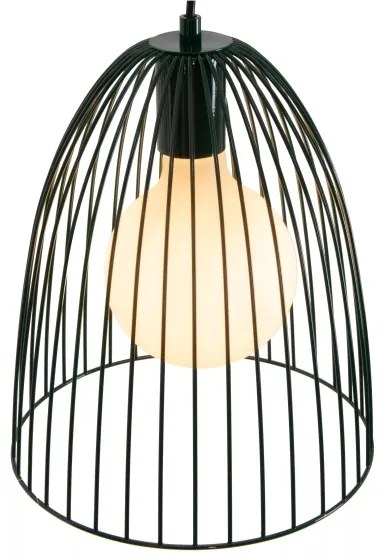 Lustră pe cablu Lucide 74417/01/33 MACARONS 1xE27/40W/230V d. 24,5 cm verde