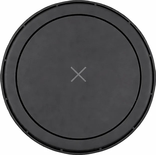 Priza incorporabila in blat Multi Box Design Light, 4 prize Schuko, USB A + C, 2 x RJ45, incarcator wireless, negru, D:120 mm Negru, L:120 mm; l:120