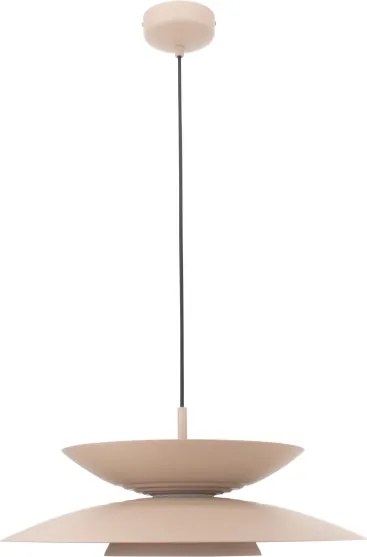 MAXLIGHT P0698 - Lustră LED suspendată pe cablu MAYUMI LED/12W/230V Ø 50 cm CRI 96 bej