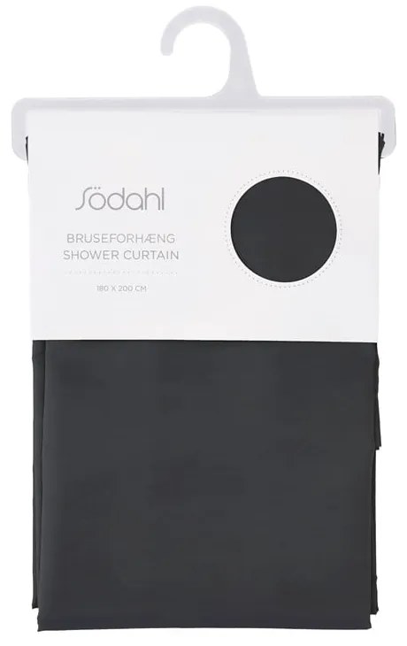 Perdea de duș Södahl Leo, gri, 180 x 200 cm